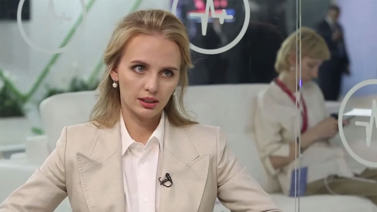 Putinova dcera promluvila: Rusko je společnost zaměřená na lidi